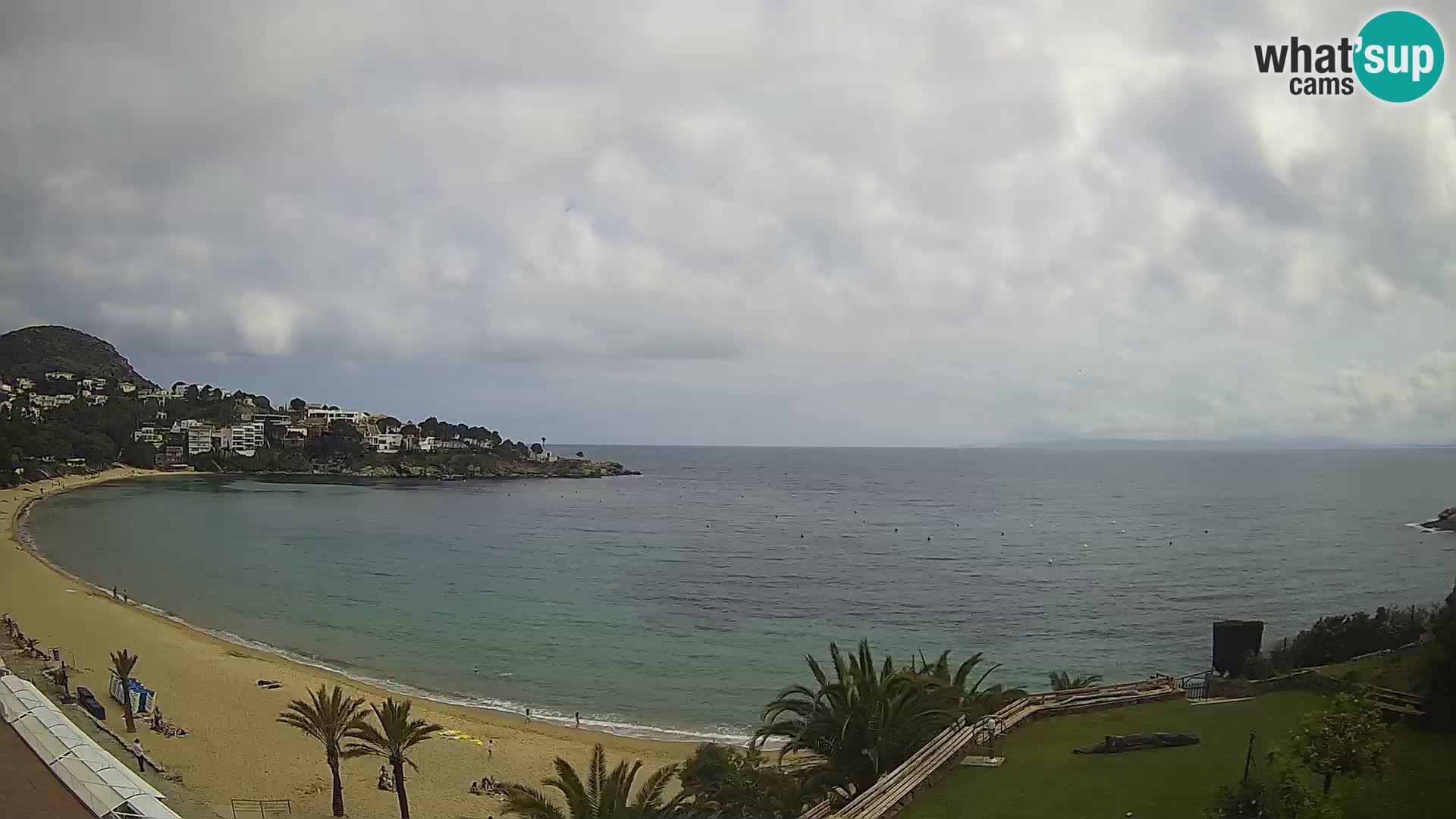 Platja de l’Almadrava Spiaggia Live Webcam Roses – Costa Brava – Spagna