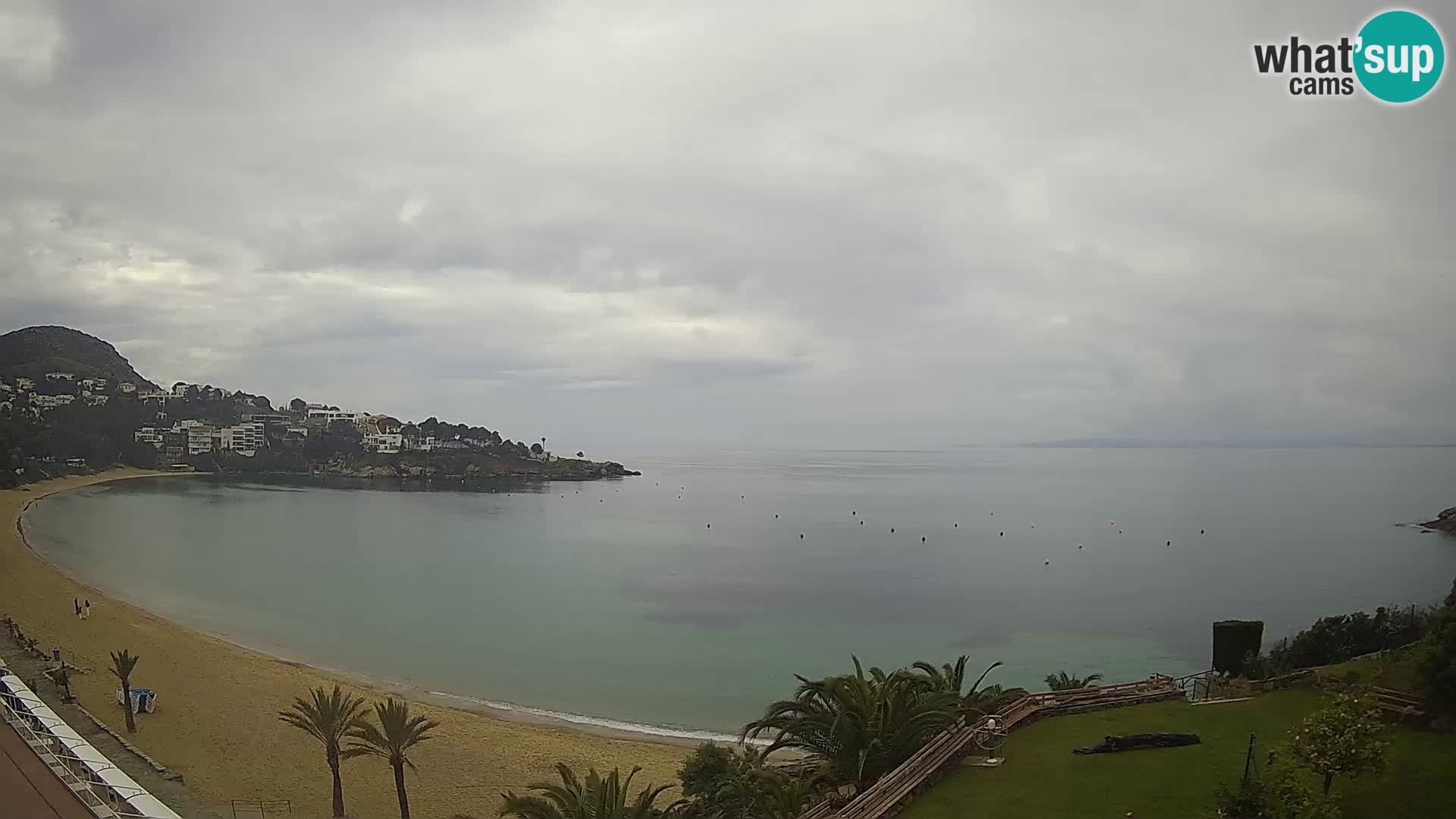 Plage de l’Almadrava Livecam Roses – Costa Brava – Espagne