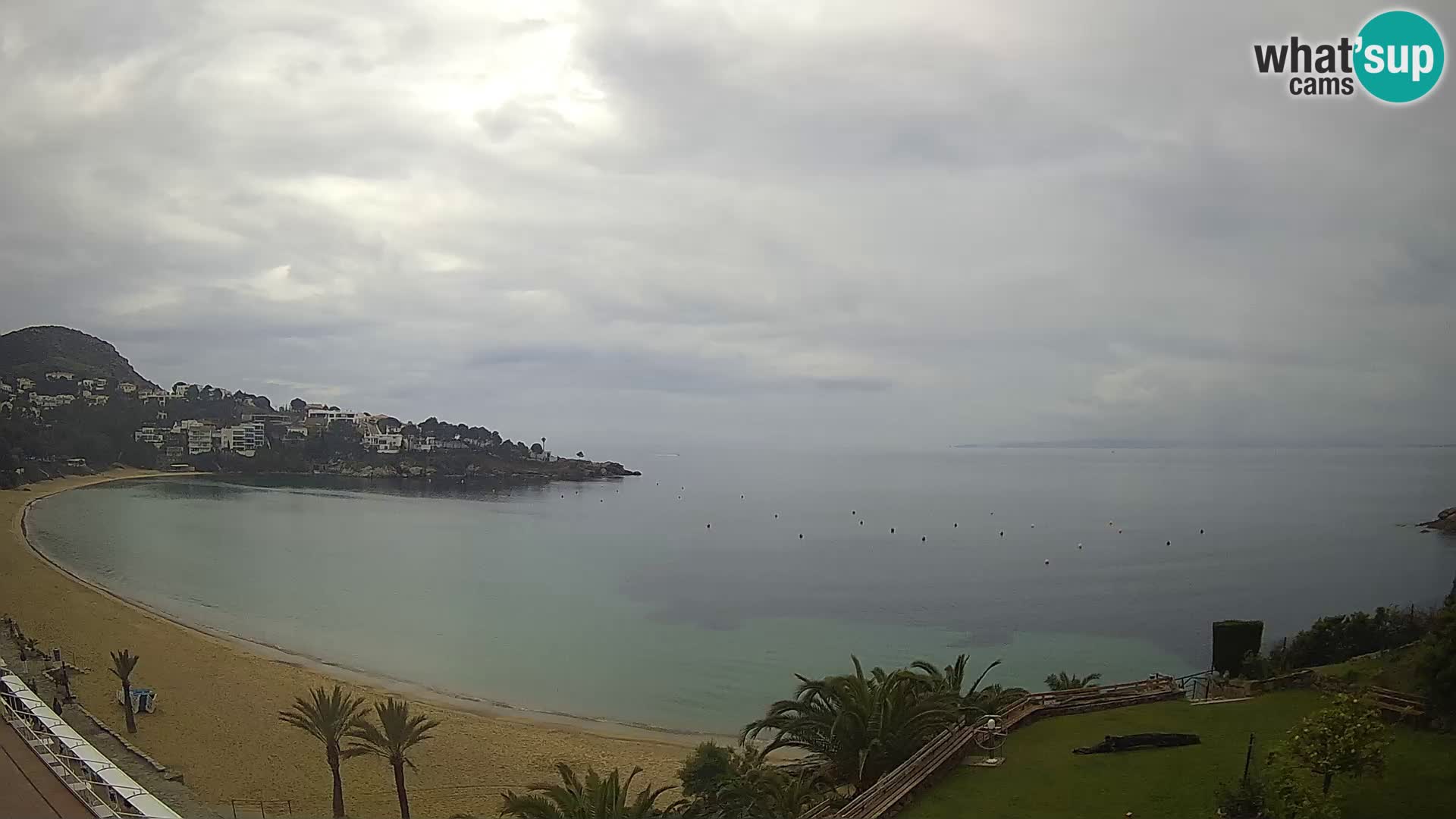 Playa de l’Almadrava camera en vivo Roses – Costa Brava – Espana