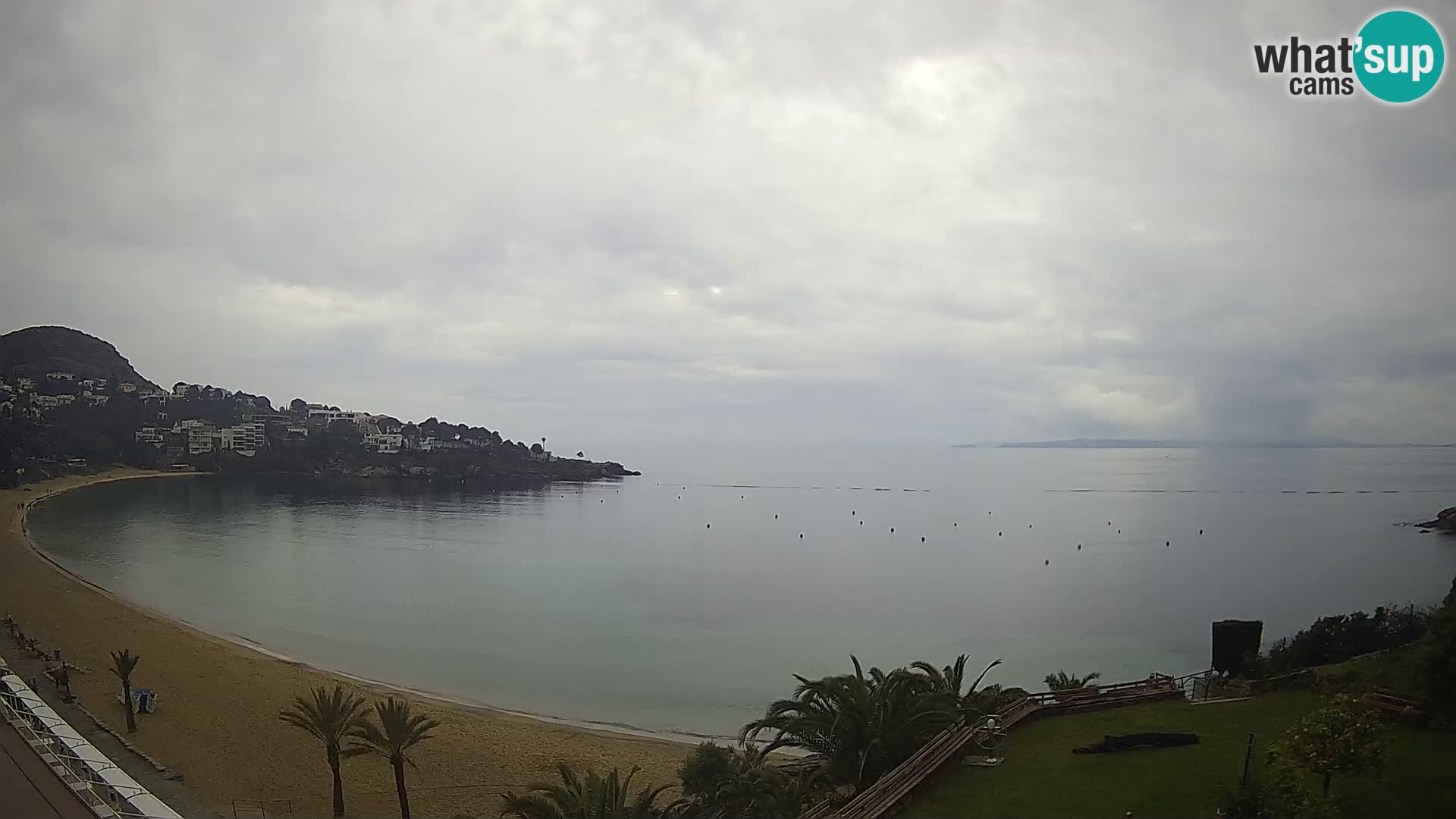 Playa de l’Almadrava camera en vivo Roses – Costa Brava – Espana