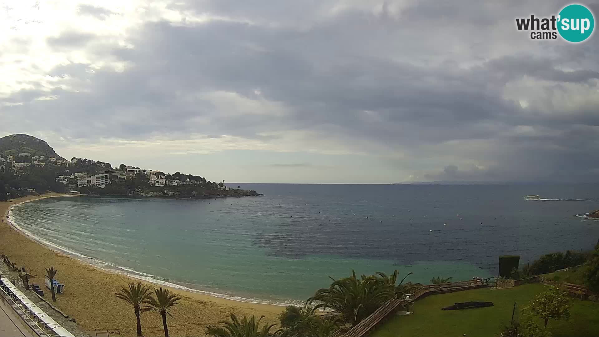 Plaža de l’Almadrava Spletna kamera Roses – Costa Brava – Španija