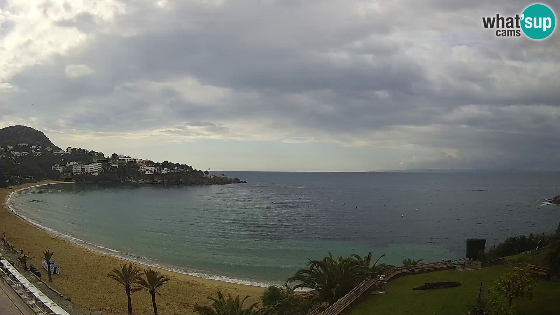 Platja de l’Almadrava Strand Webcam Roses – Costa Brava – Spanien