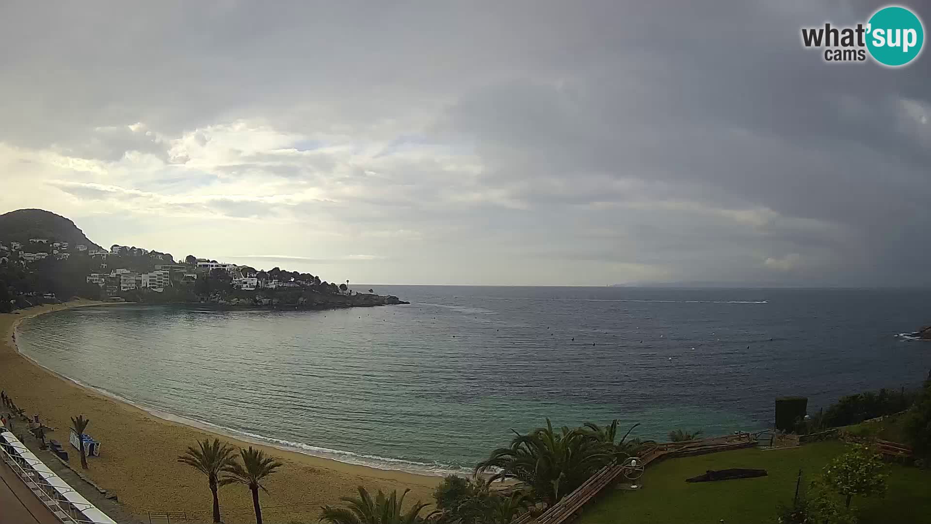 Platja de l’Almadrava Strand Webcam Roses – Costa Brava – Spanien