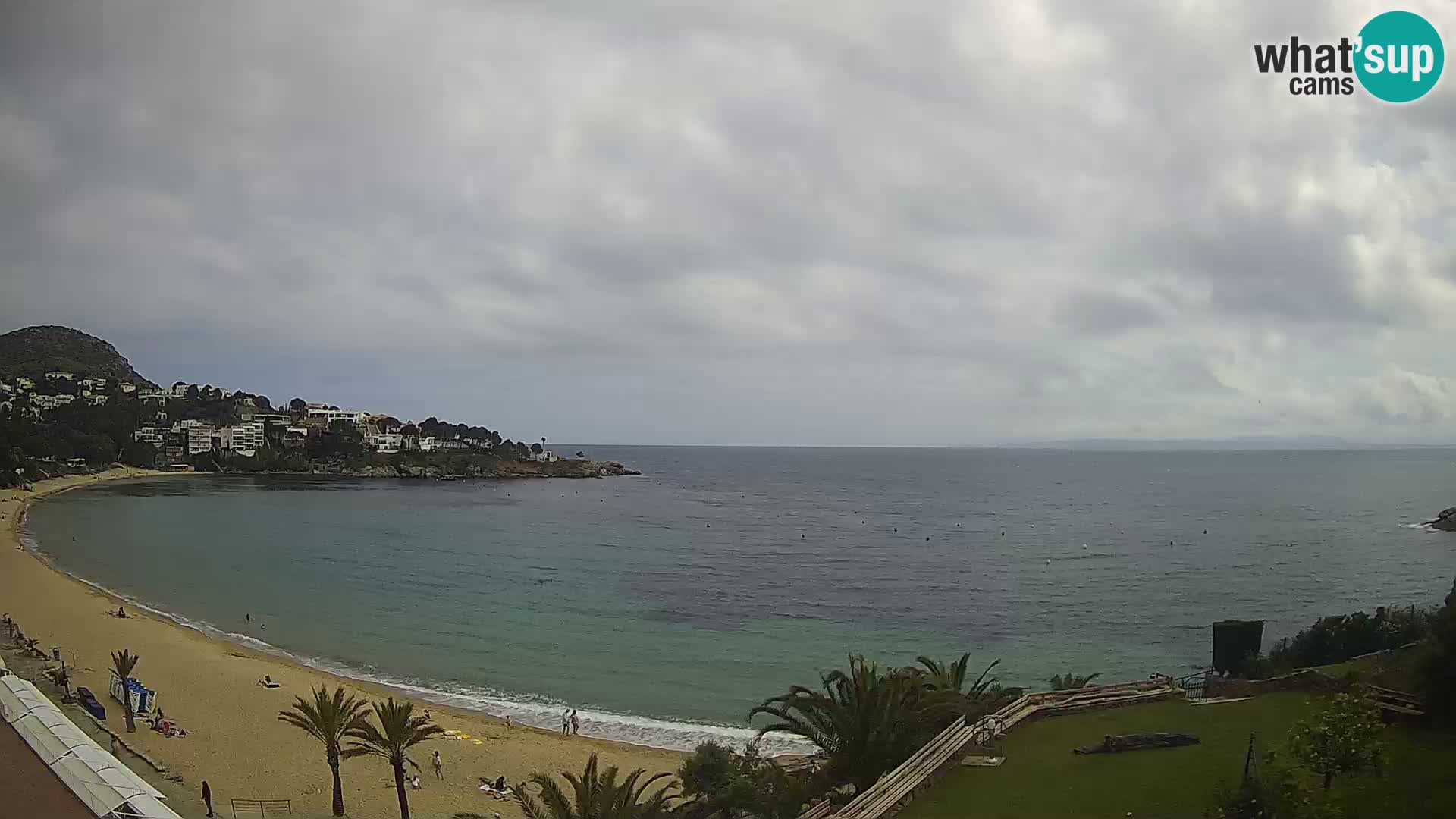 Platja de l’Almadrava beach Live Webcam Roses – Costa Brava – Spain