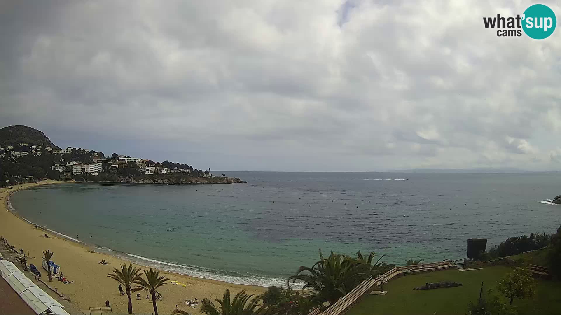 Playa de l’Almadrava camera en vivo Roses – Costa Brava – Espana
