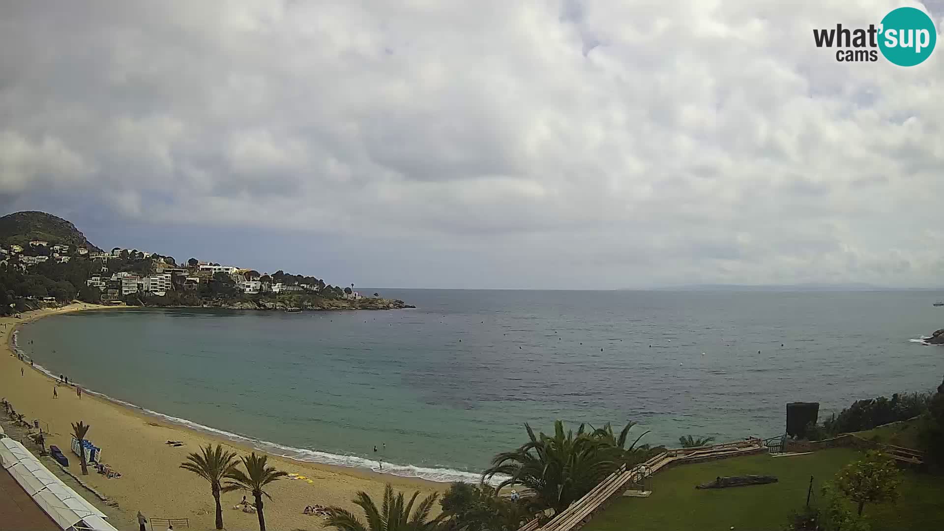 Platja de l’Almadrava Strand Webcam Roses – Costa Brava – Spanien