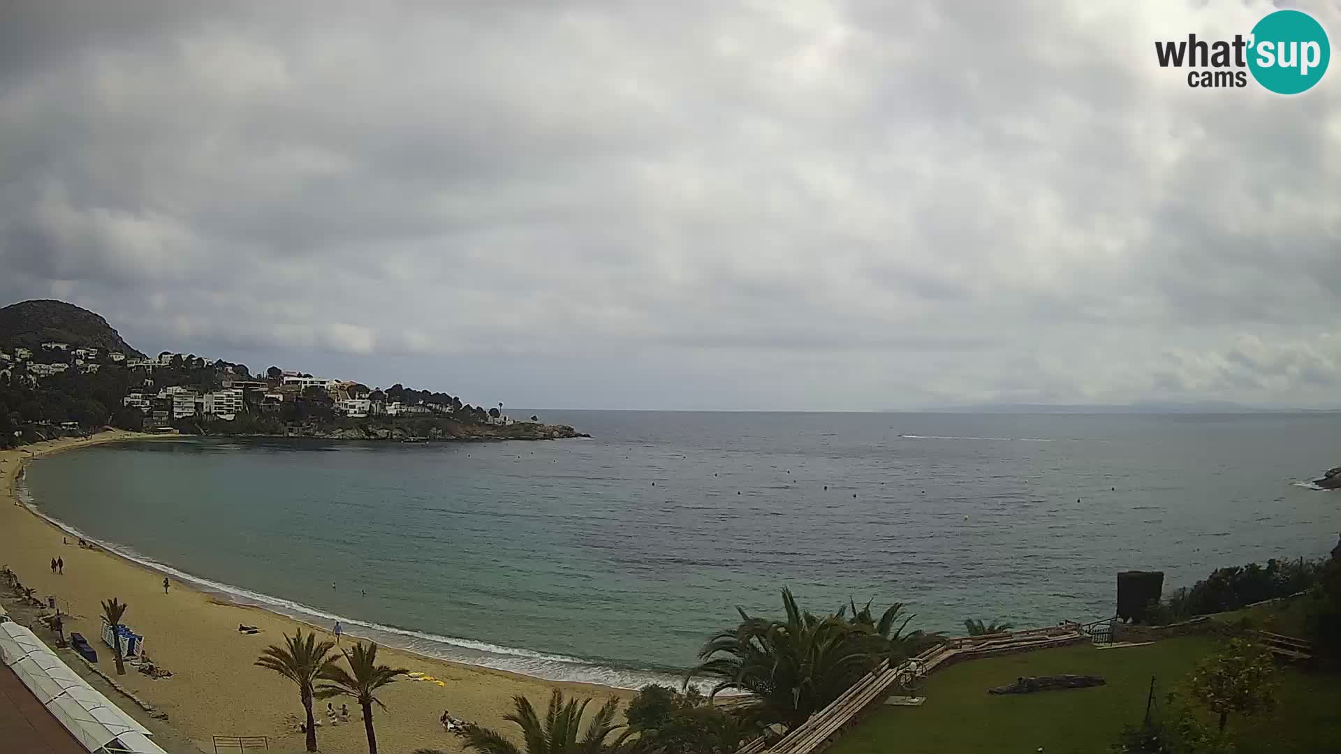 Platja de l’Almadrava Strand Webcam Roses – Costa Brava – Spanien