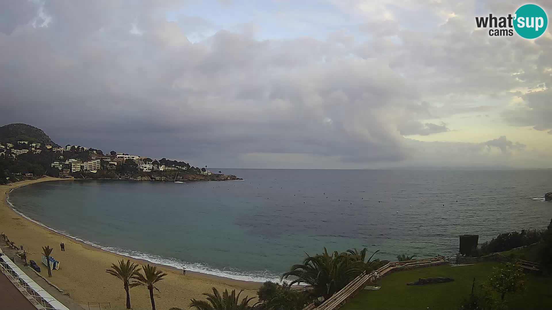 Plaža de l’Almadrava Spletna kamera Roses – Costa Brava – Španija