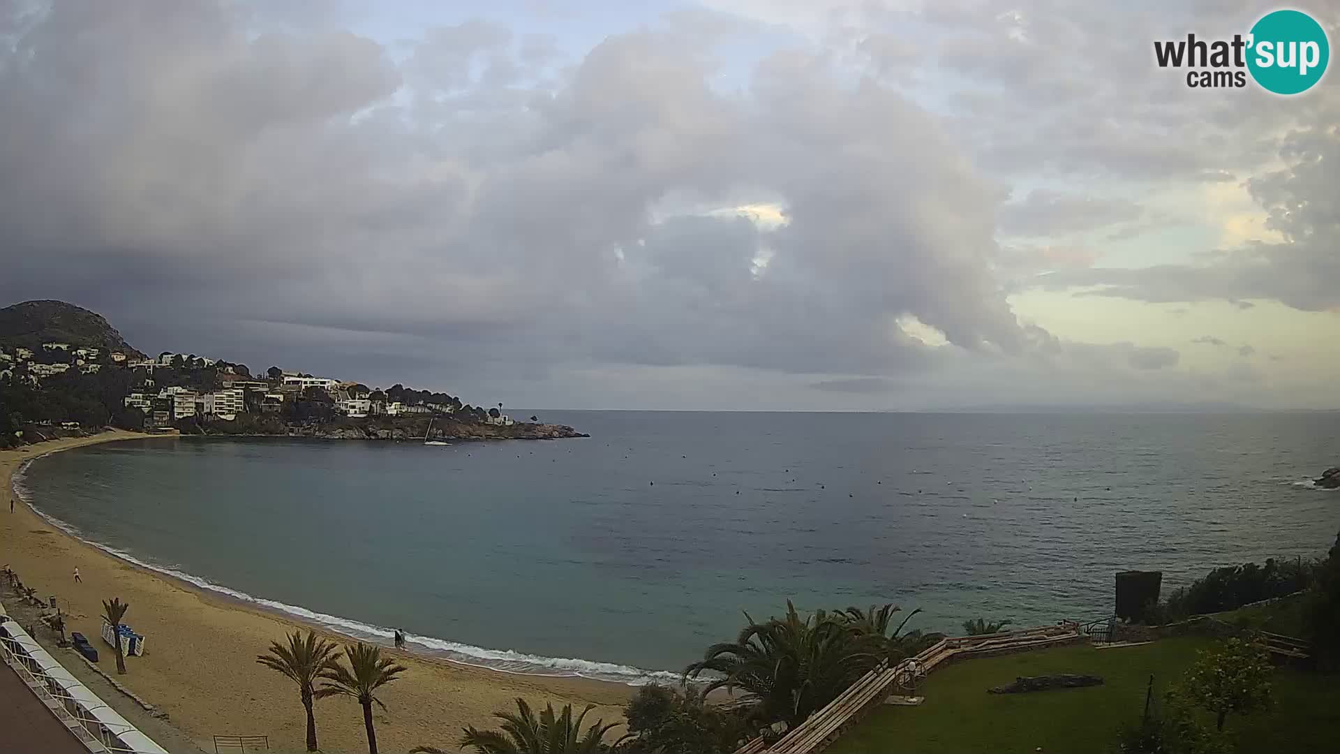 Plage de l’Almadrava Livecam Roses – Costa Brava – Espagne