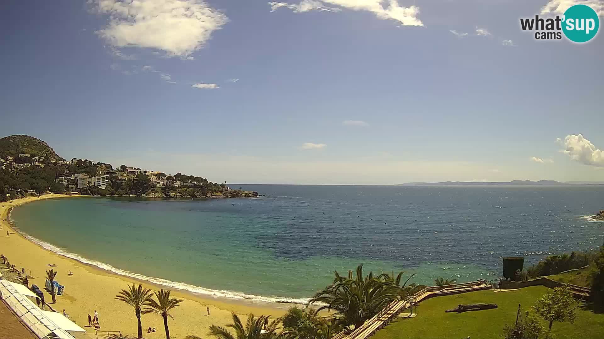 Plaža de l’Almadrava web kamera Roses – Costa Brava – Španjolska