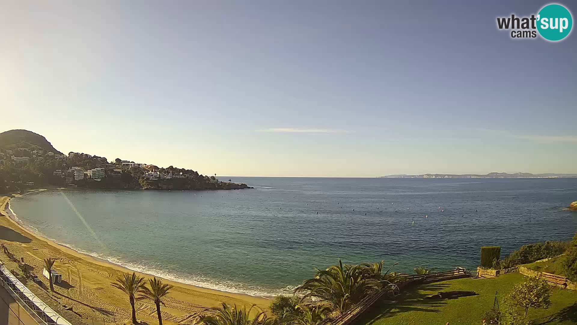 Plage de l’Almadrava Livecam Roses – Costa Brava – Espagne