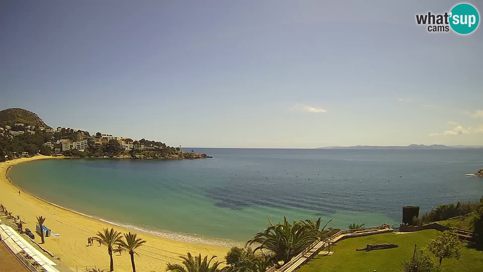 Plaža de l’Almadrava web kamera Roses – Costa Brava – Španjolska