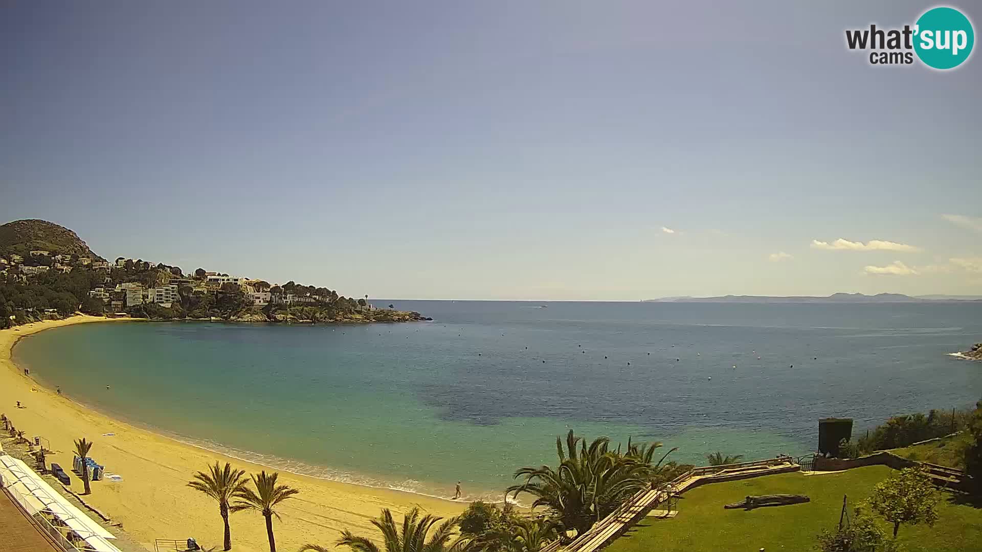 Plaža de l’Almadrava web kamera Roses – Costa Brava – Španjolska