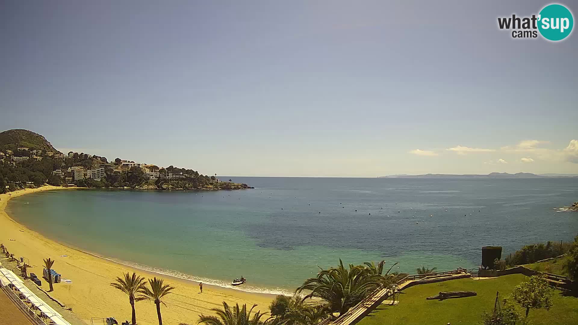 Plaža de l’Almadrava web kamera Roses – Costa Brava – Španjolska