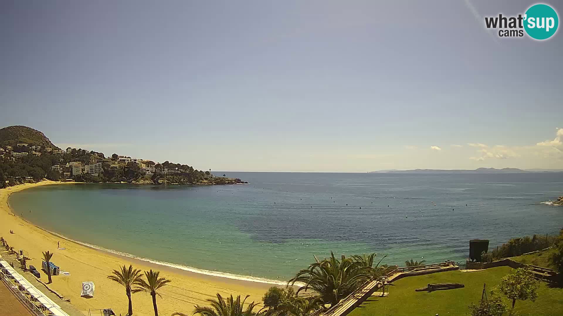 Plaža de l’Almadrava web kamera Roses – Costa Brava – Španjolska