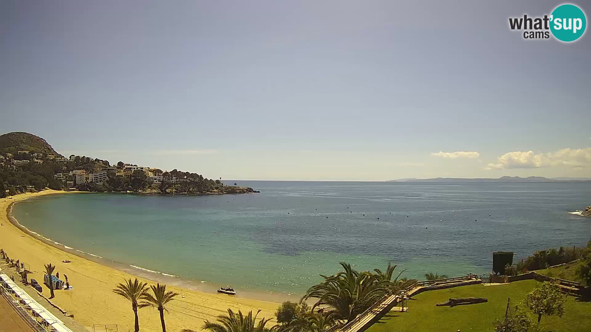 Plage de l’Almadrava Livecam Roses – Costa Brava – Espagne