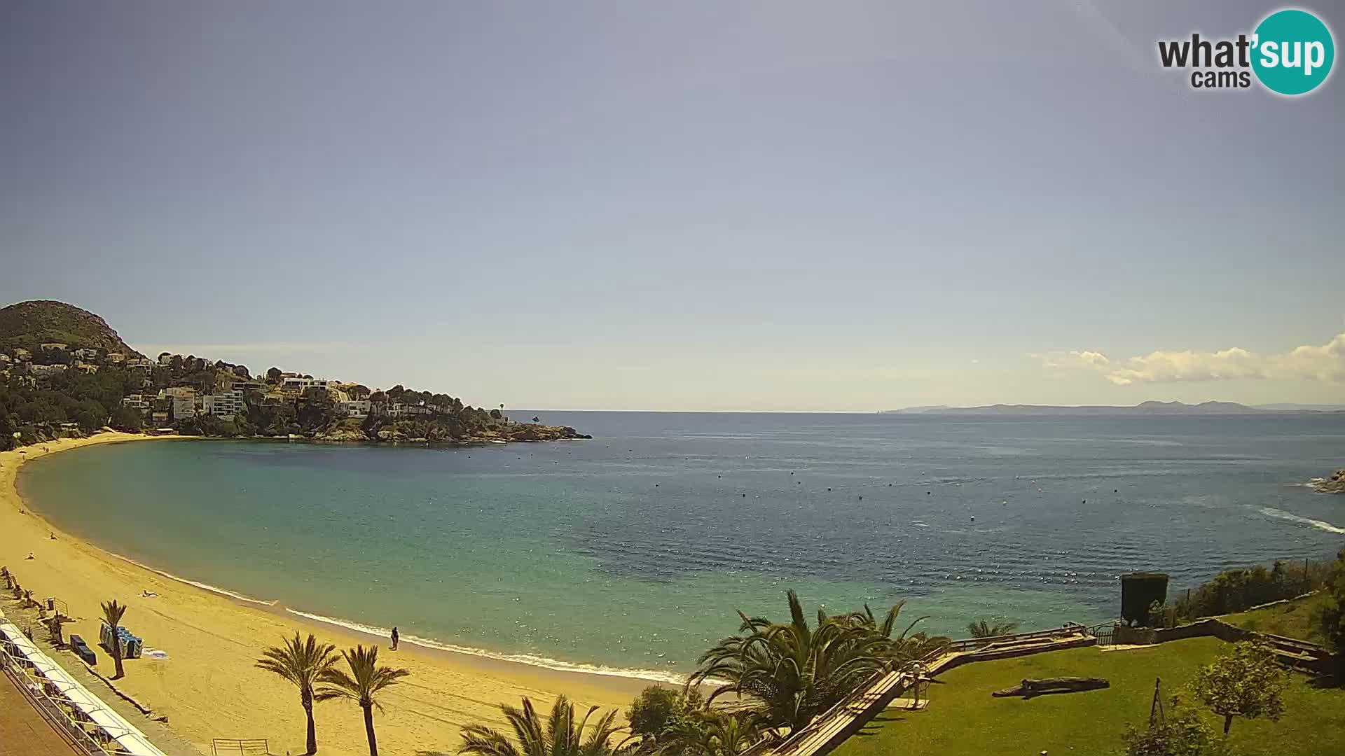 Plaža de l’Almadrava web kamera Roses – Costa Brava – Španjolska
