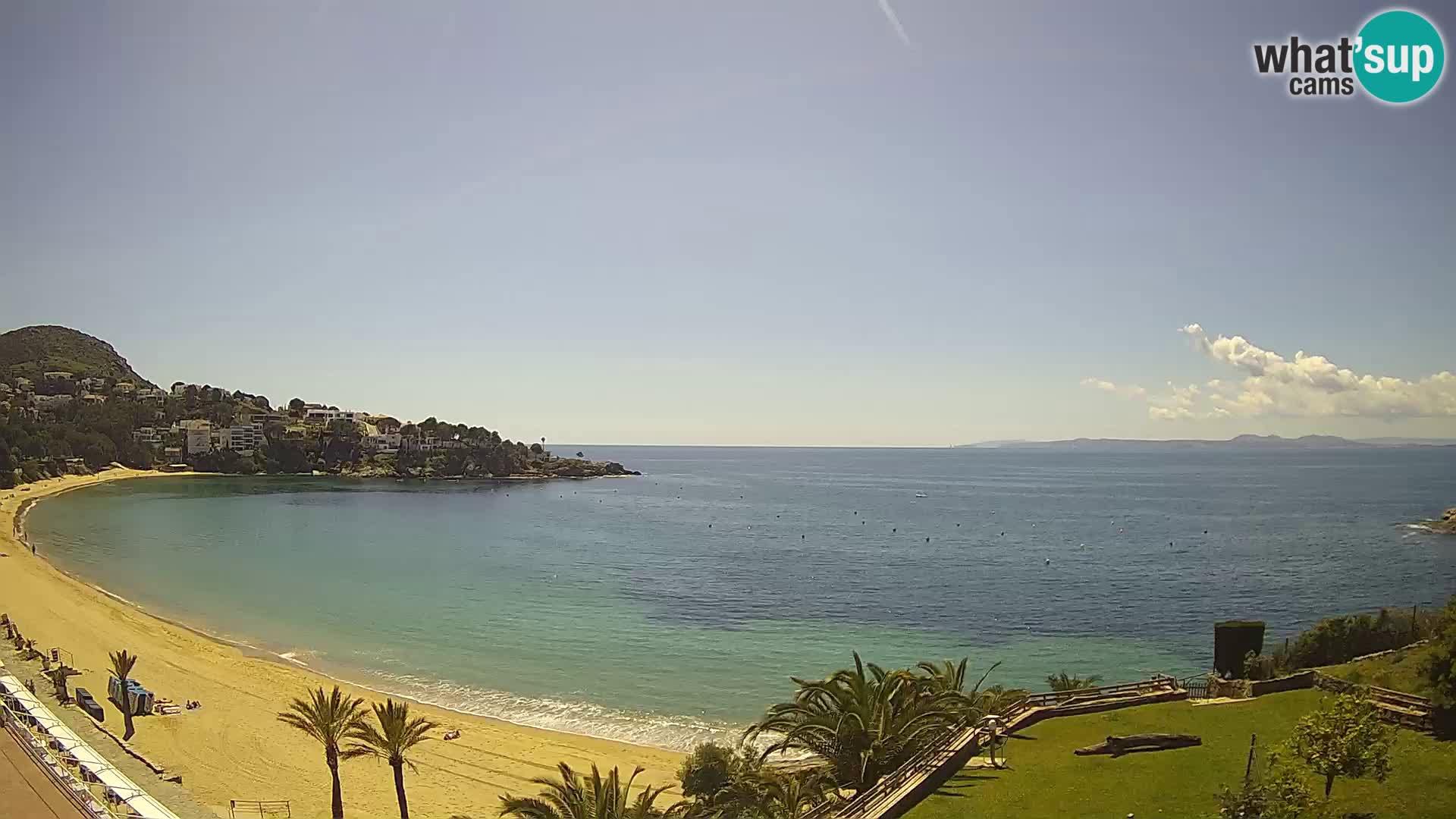 Plaža de l’Almadrava web kamera Roses – Costa Brava – Španjolska