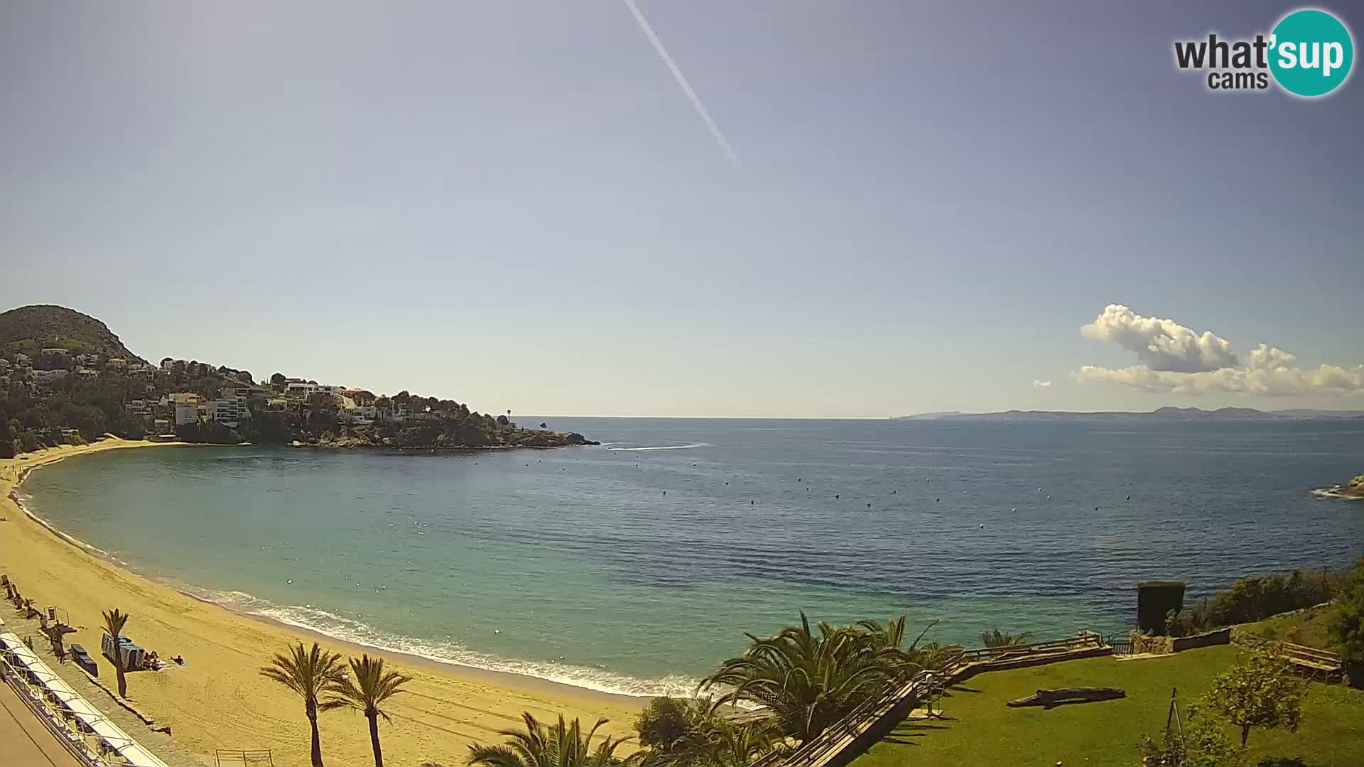 Plaža de l’Almadrava web kamera Roses – Costa Brava – Španjolska