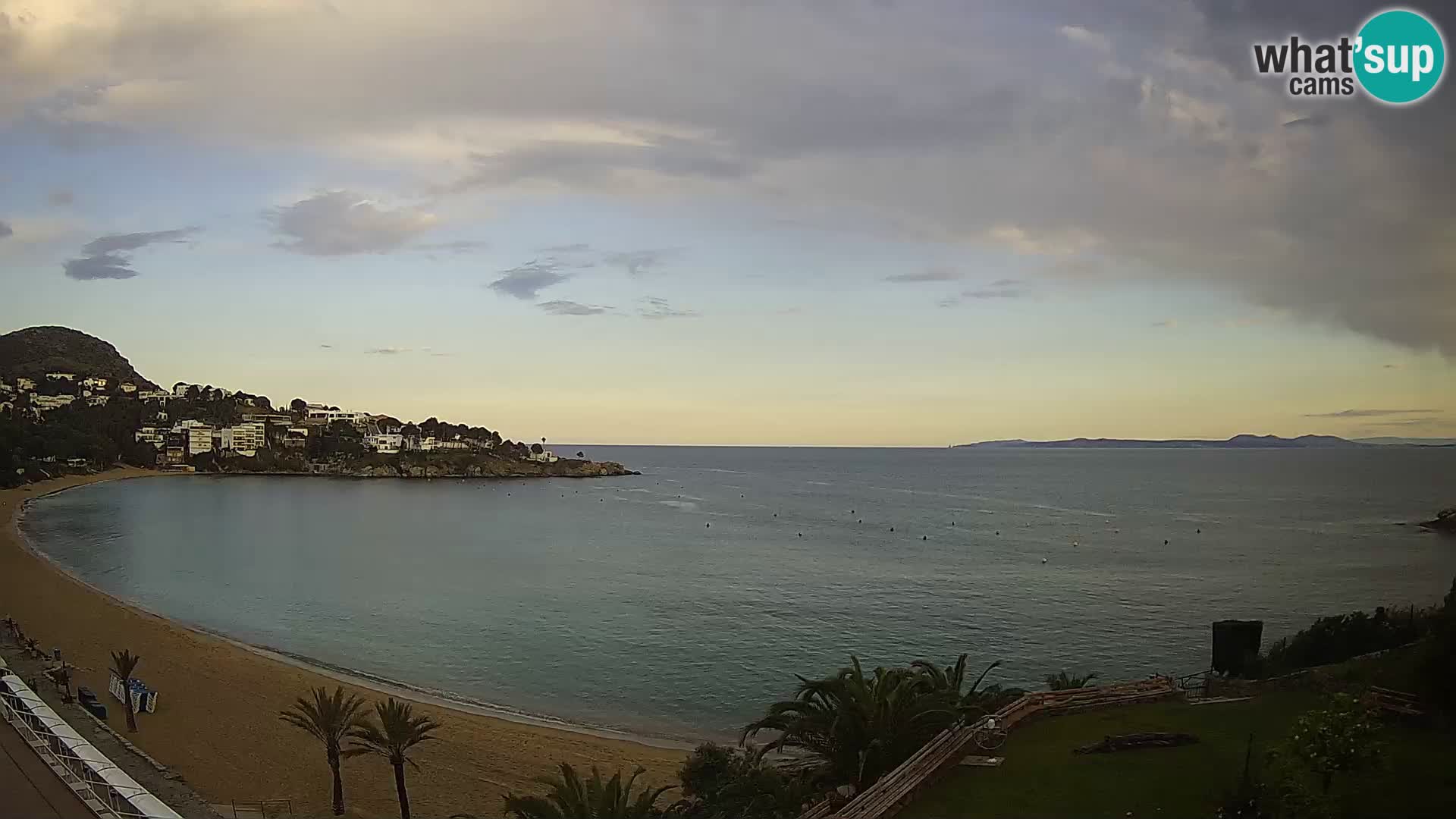 Plage de l’Almadrava Livecam Roses – Costa Brava – Espagne