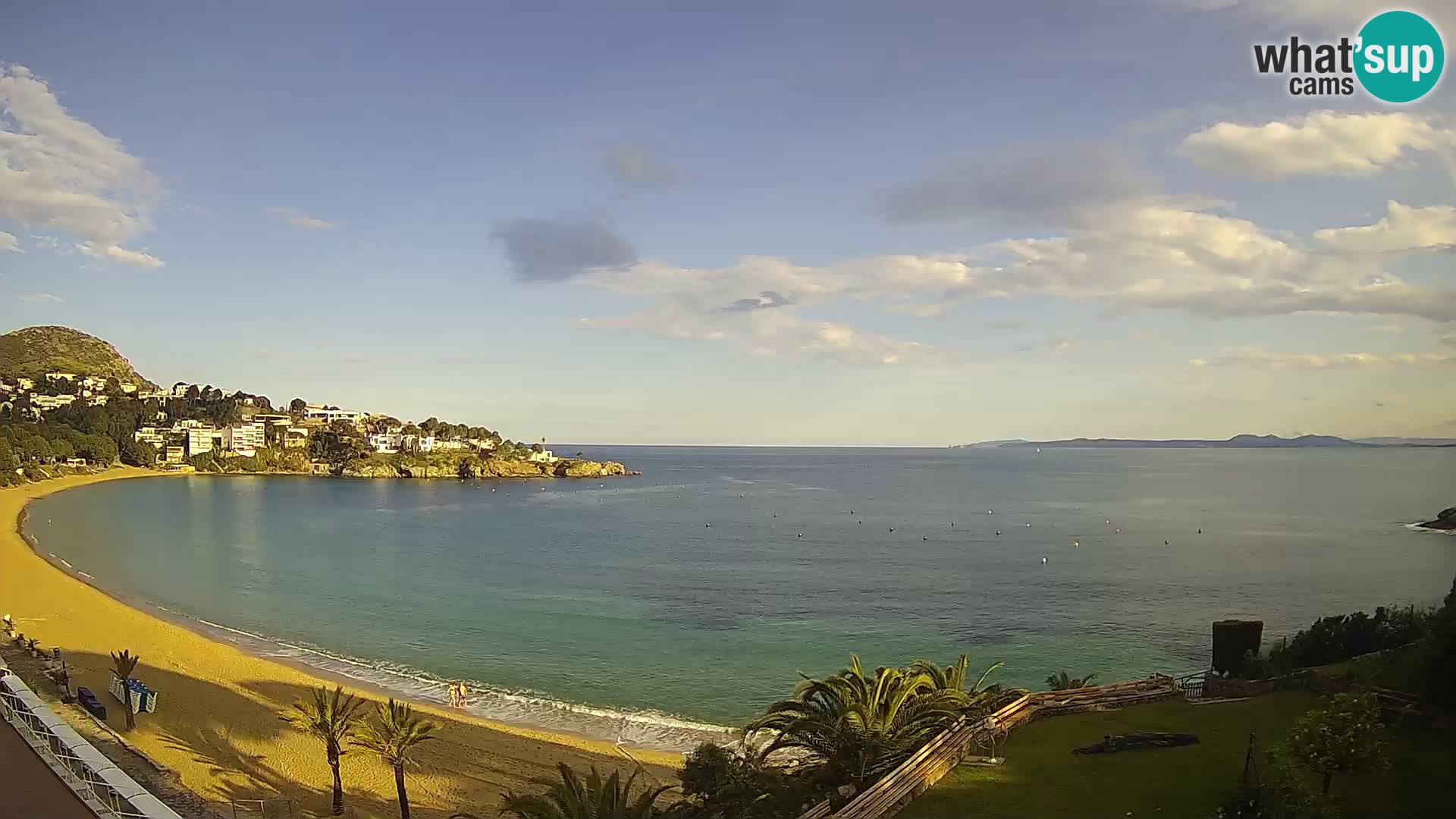 Playa de l’Almadrava camera en vivo Roses – Costa Brava – Espana