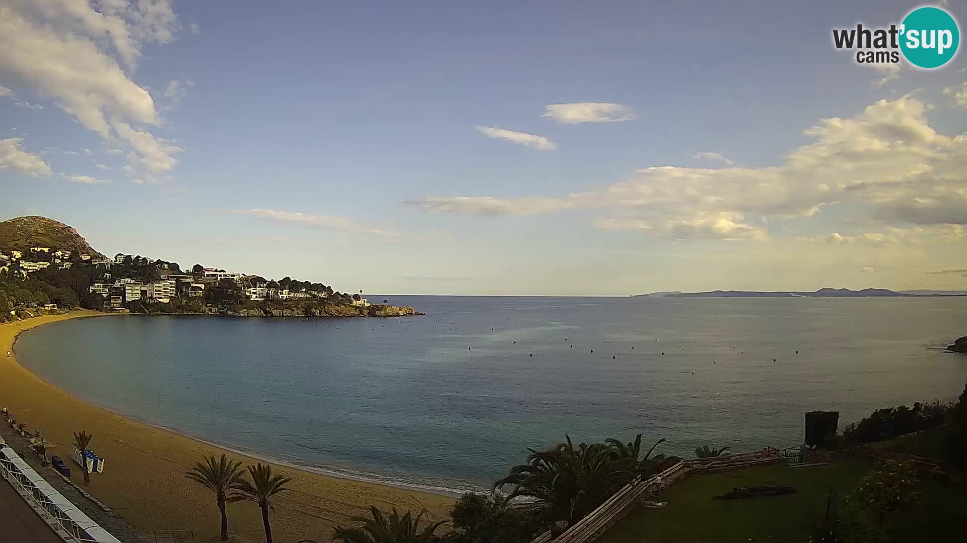 Plaža de l’Almadrava web kamera Roses – Costa Brava – Španjolska