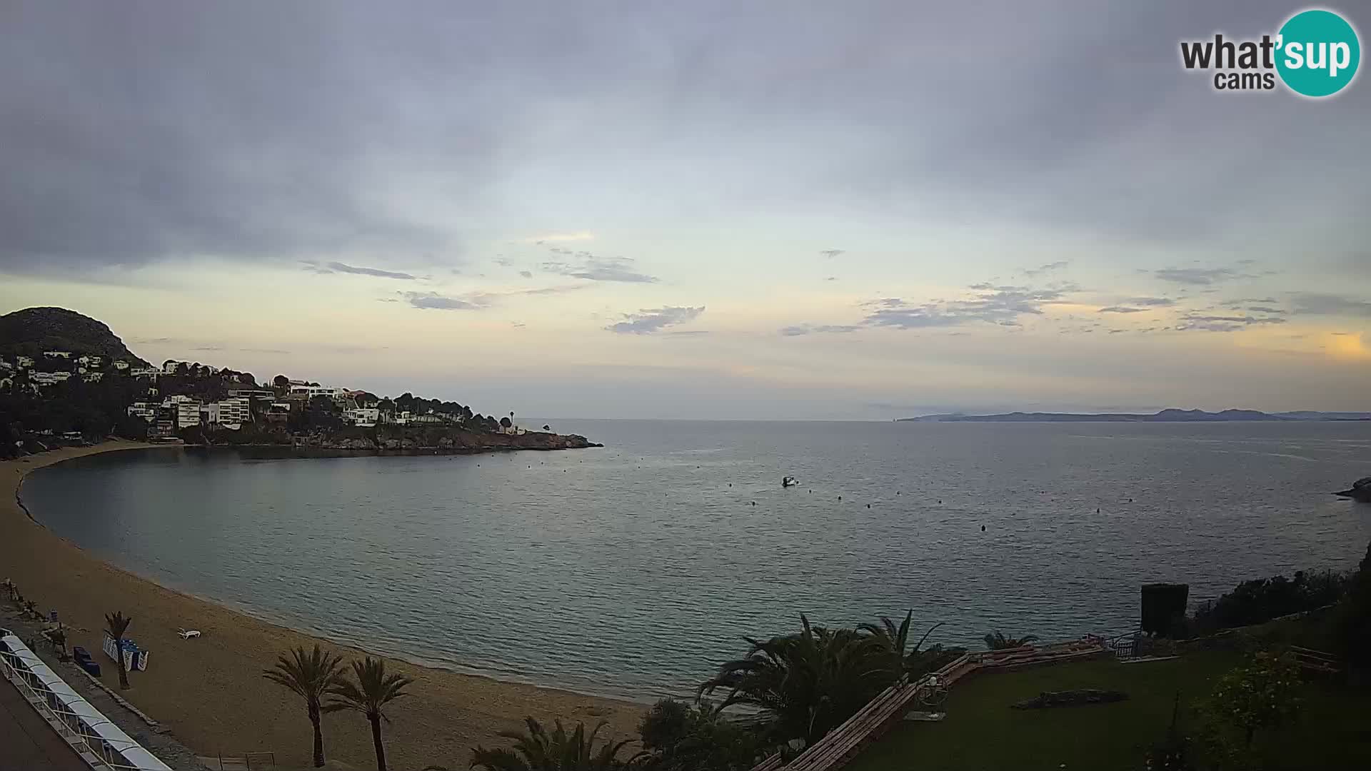 Plage de l’Almadrava Livecam Roses – Costa Brava – Espagne