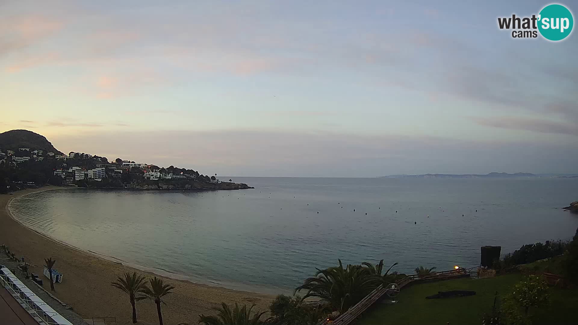 Platja de l’Almadrava Strand Webcam Roses – Costa Brava – Spanien