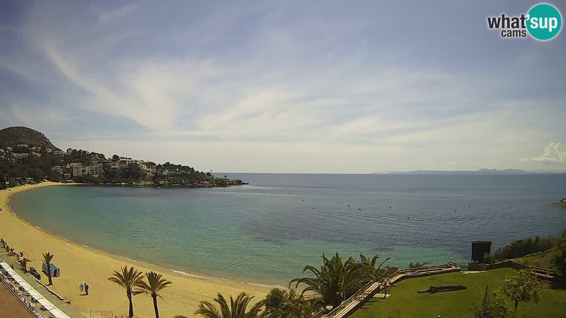 Plage de l’Almadrava Livecam Roses – Costa Brava – Espagne
