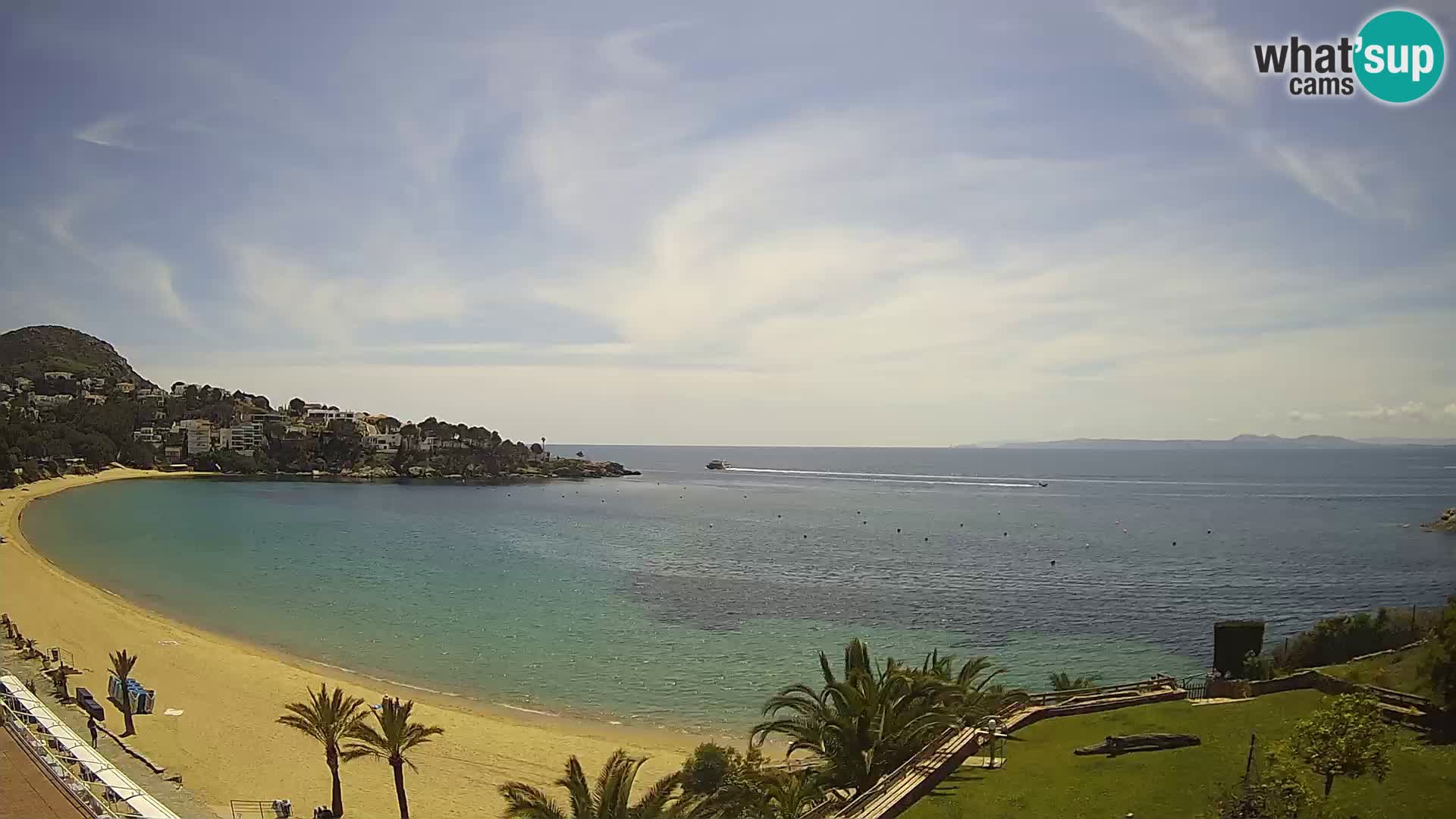 Plage de l’Almadrava Livecam Roses – Costa Brava – Espagne