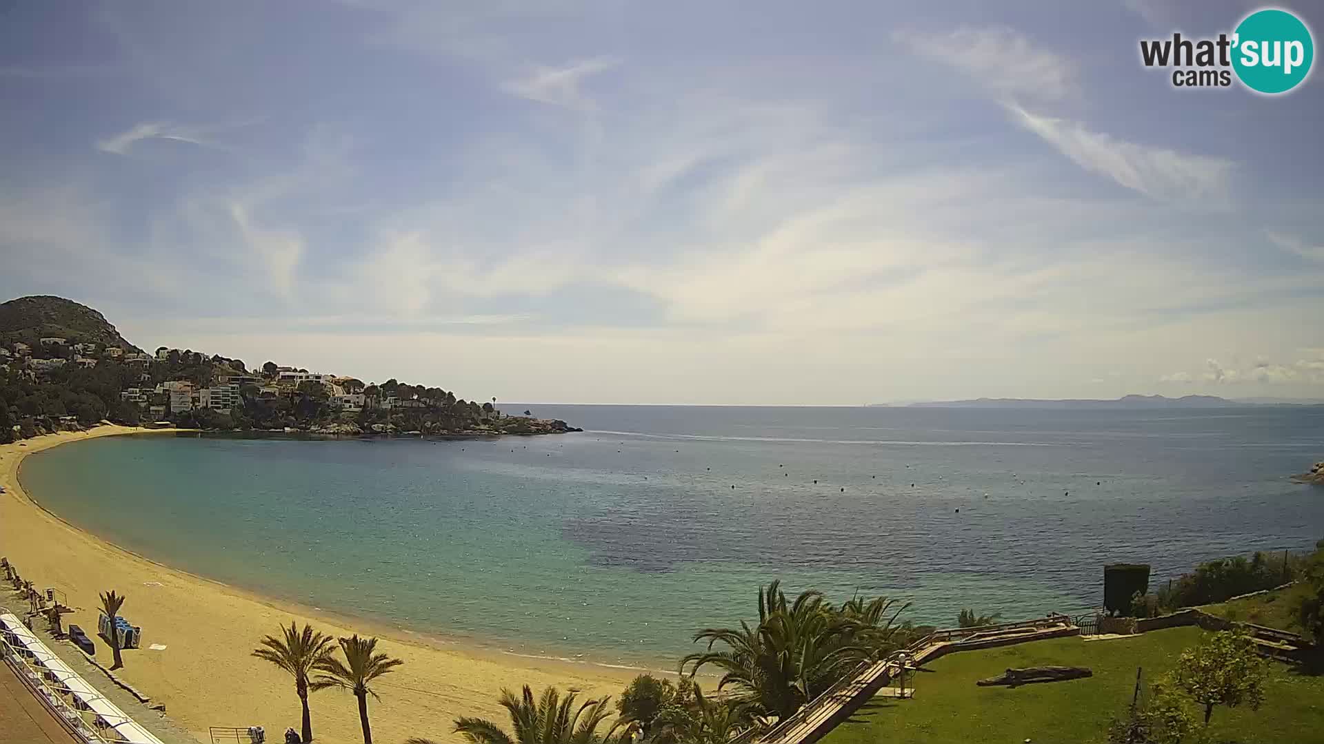 Plaža de l’Almadrava web kamera Roses – Costa Brava – Španjolska
