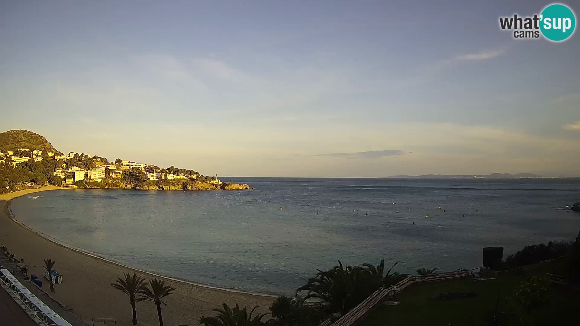 Platja de l’Almadrava beach Live Webcam Roses – Costa Brava – Spain