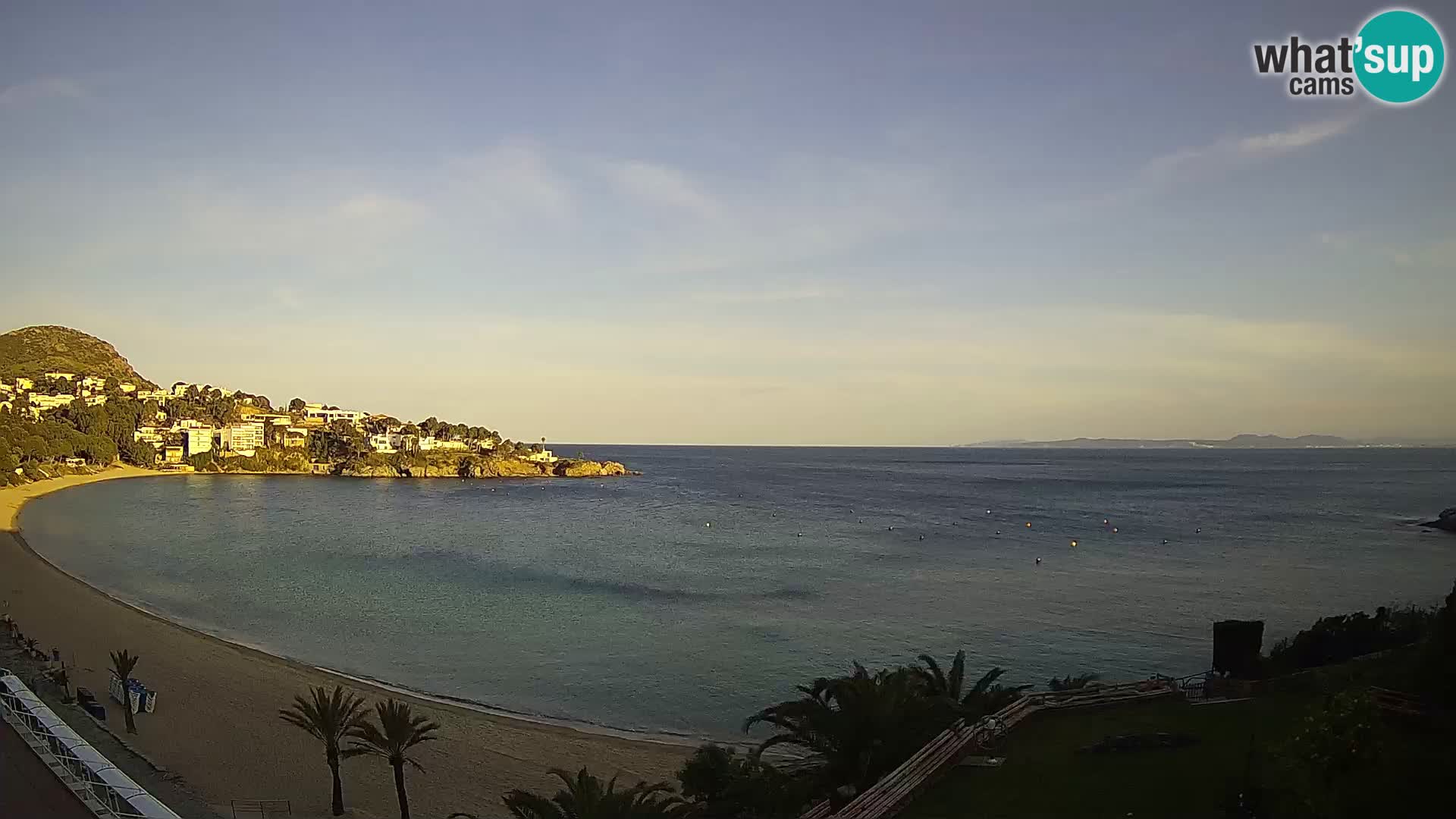 Playa de l’Almadrava camera en vivo Roses – Costa Brava – Espana
