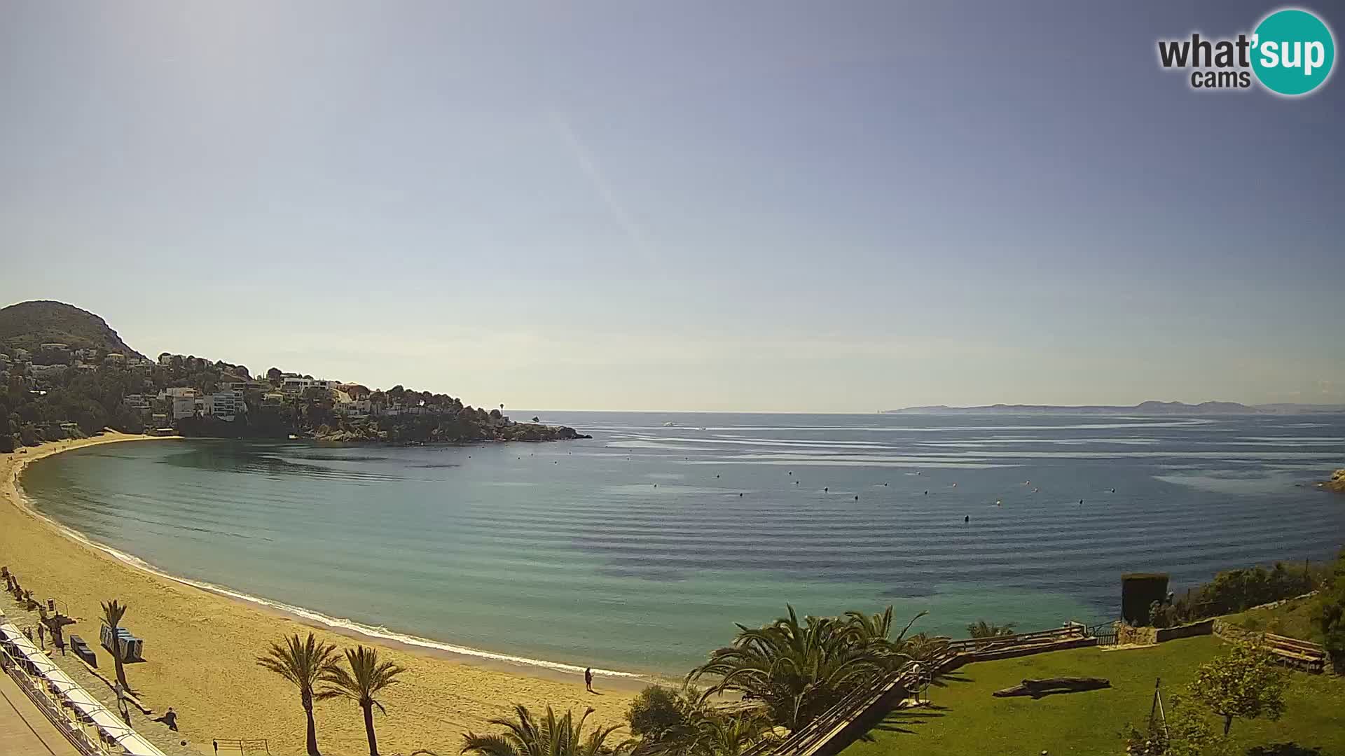 Platja de l’Almadrava Spiaggia Live Webcam Roses – Costa Brava – Spagna