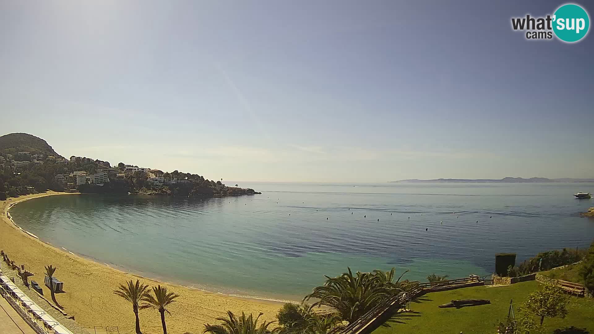 Plaža de l’Almadrava web kamera Roses – Costa Brava – Španjolska