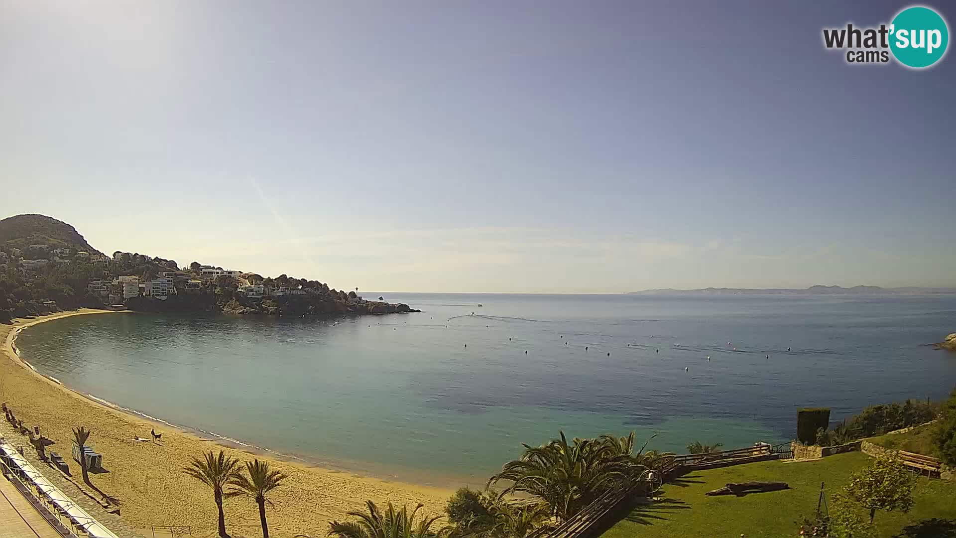 Plage de l’Almadrava Livecam Roses – Costa Brava – Espagne