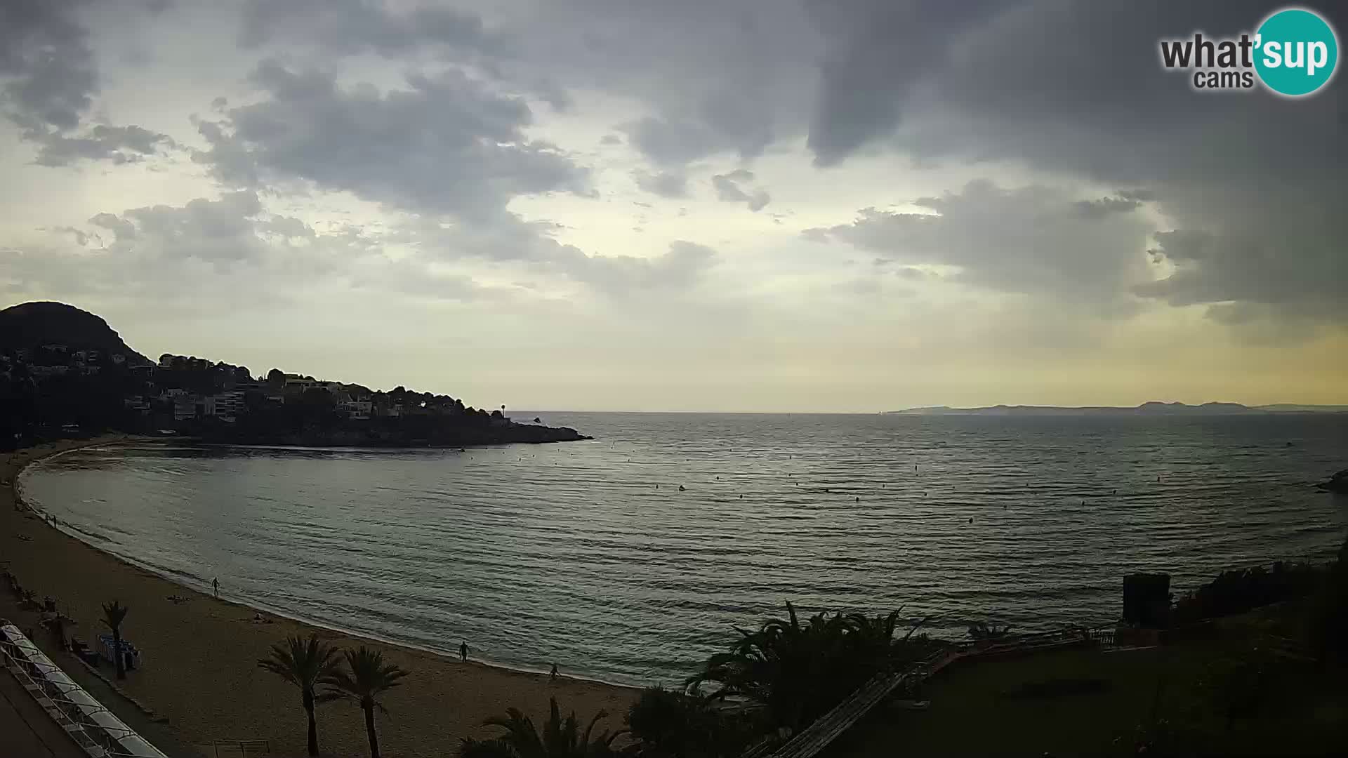 Platja de l’Almadrava Strand Webcam Roses – Costa Brava – Spanien