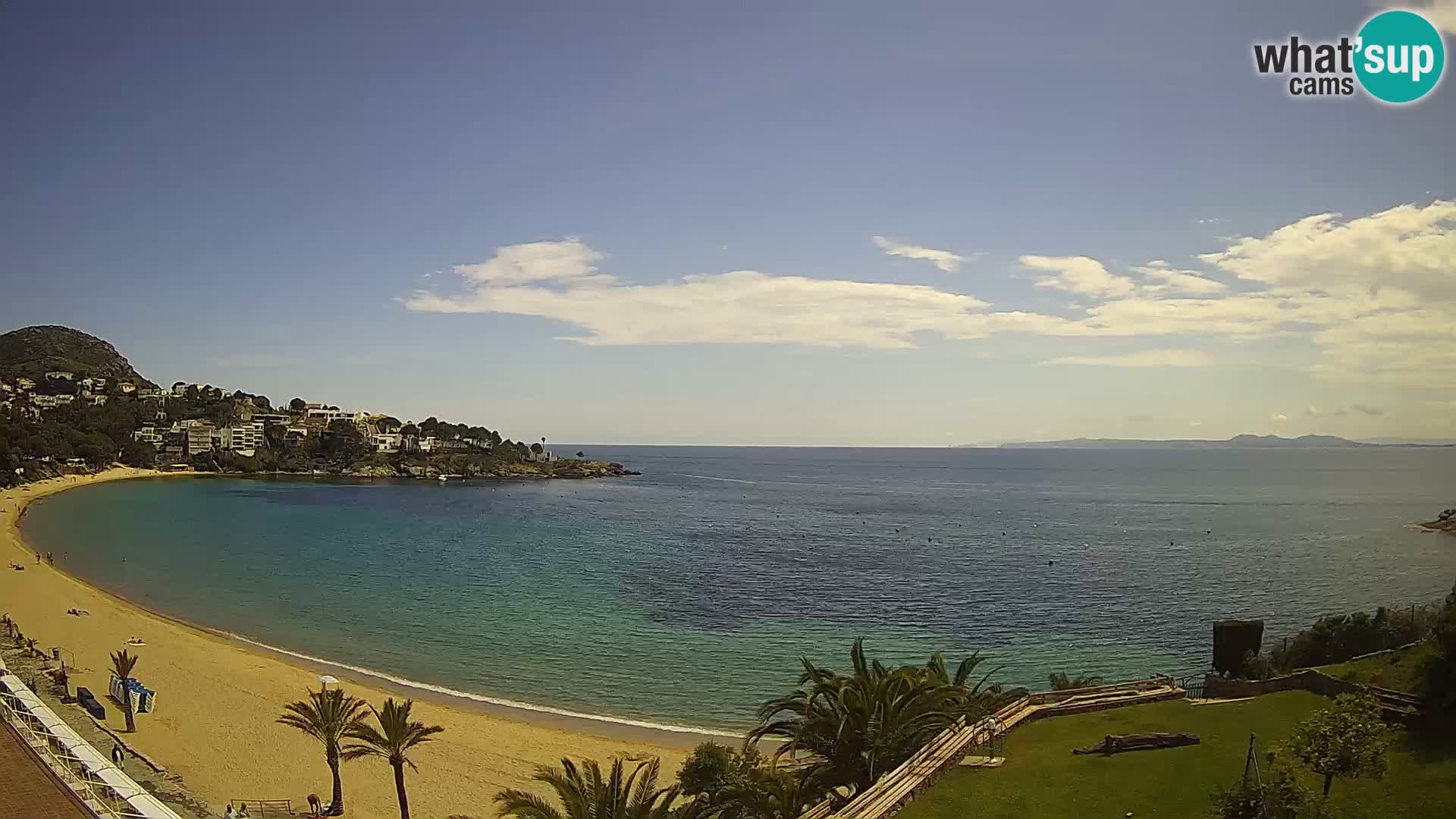 Plaža de l’Almadrava web kamera Roses – Costa Brava – Španjolska
