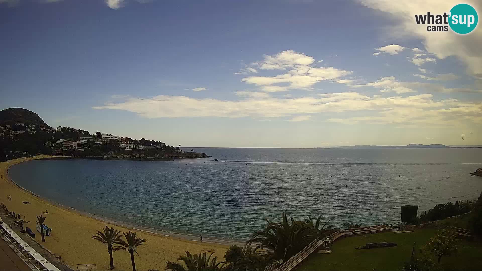 Platja de l’Almadrava beach Live Webcam Roses – Costa Brava – Spain