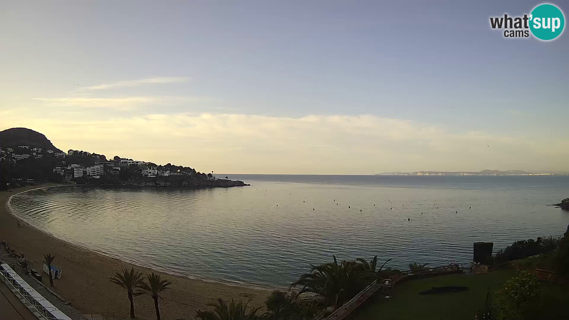 Plaža de l’Almadrava web kamera Roses – Costa Brava – Španjolska