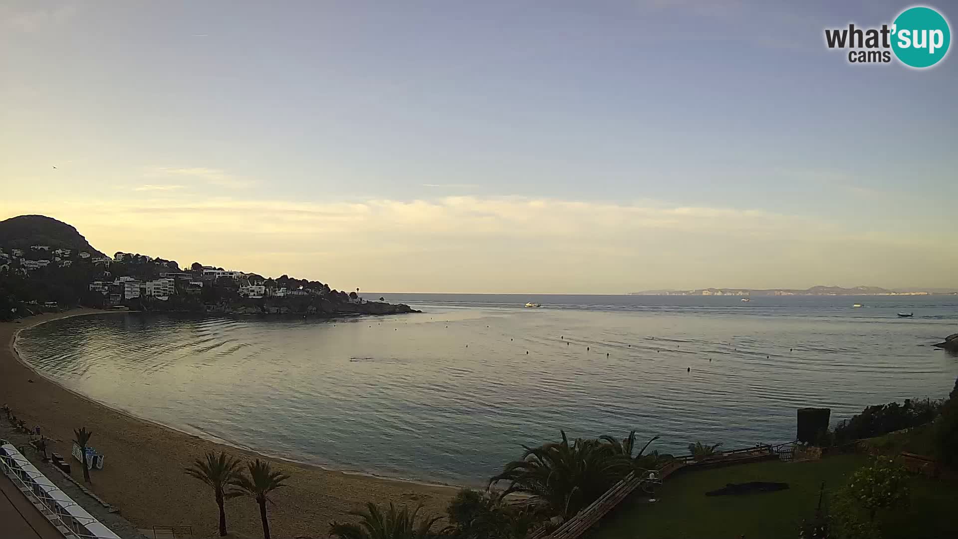 Plaža de l’Almadrava web kamera Roses – Costa Brava – Španjolska