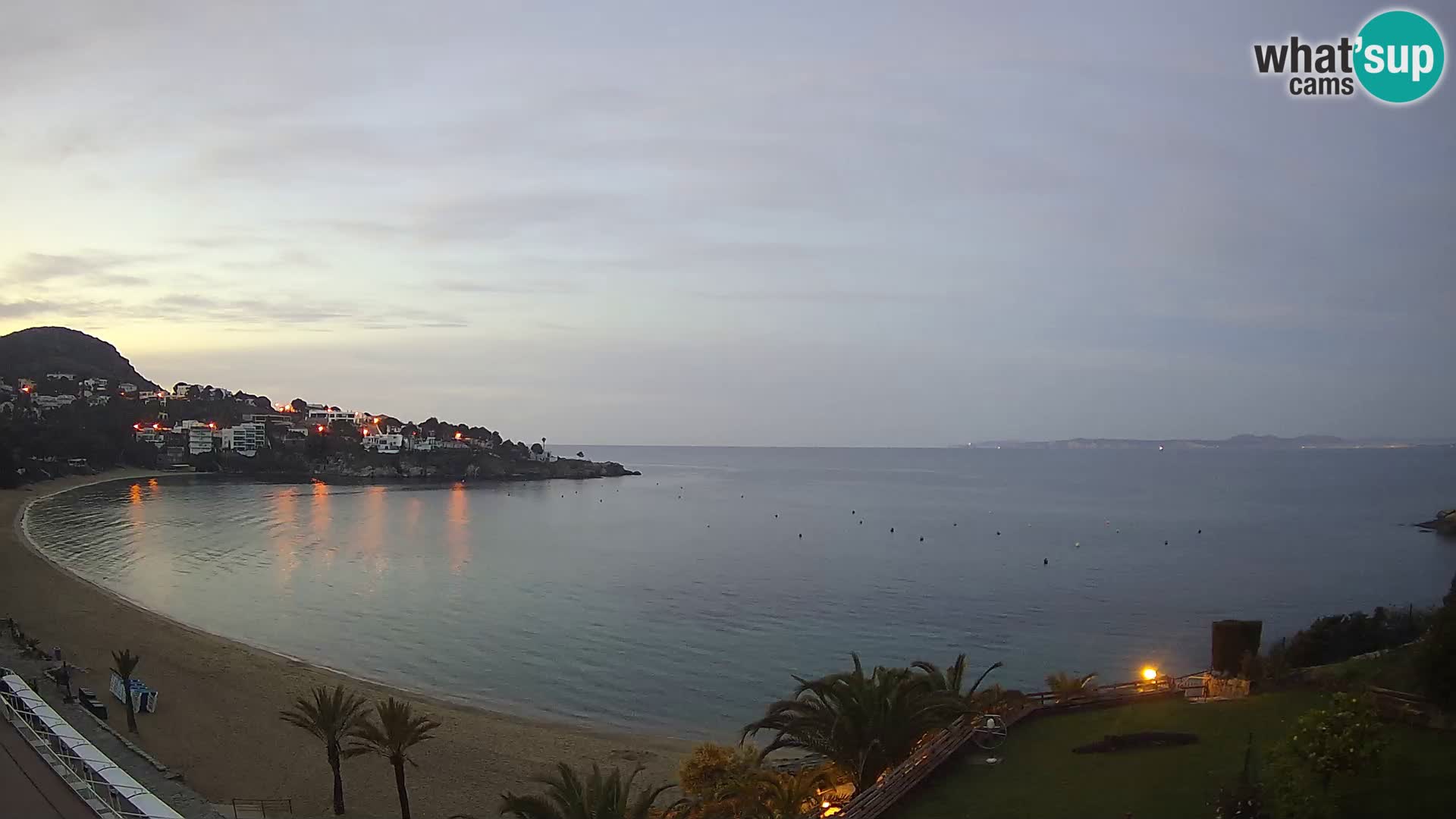 Plaža de l’Almadrava web kamera Roses – Costa Brava – Španjolska
