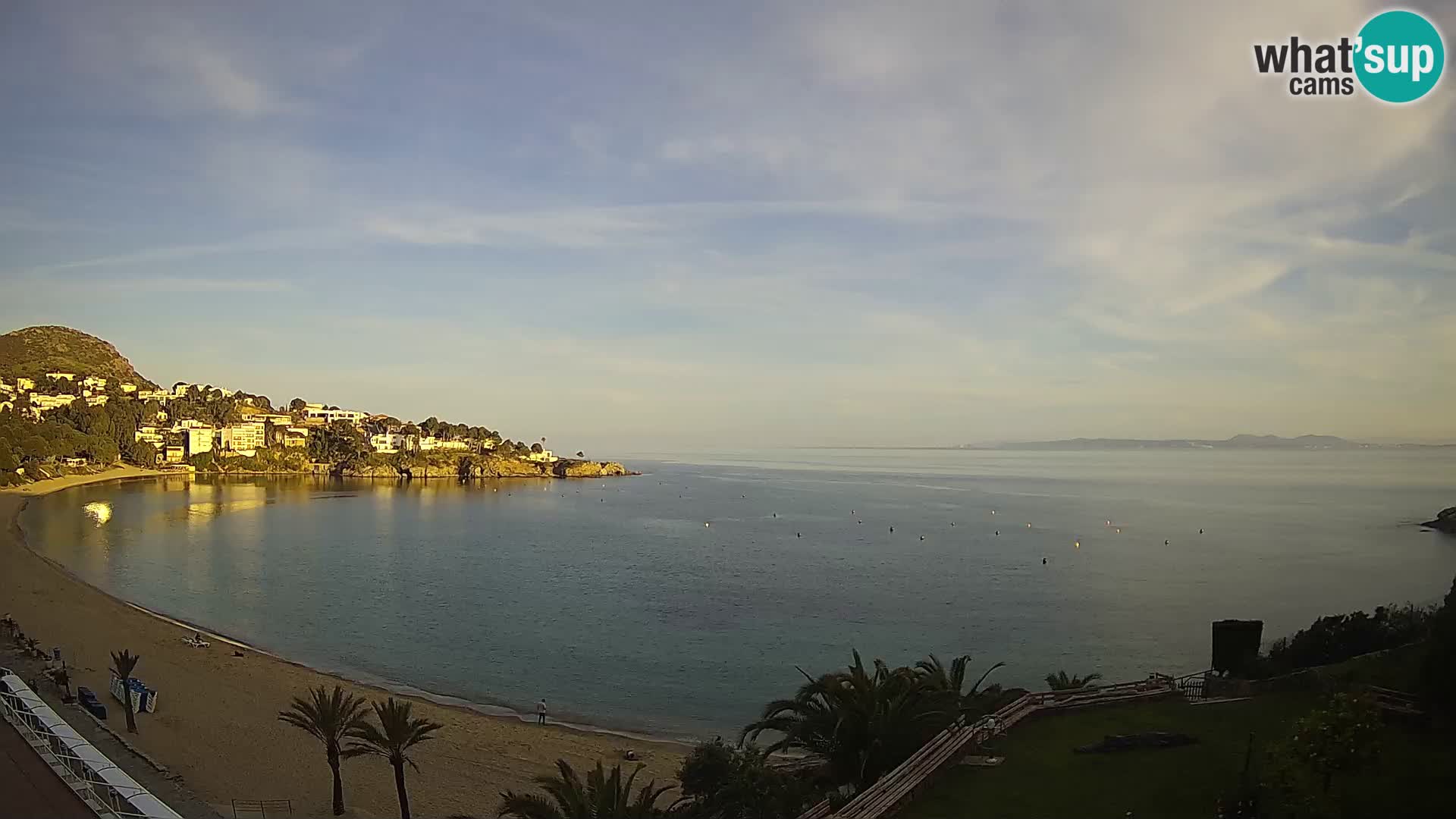 Platja de l’Almadrava Spiaggia Live Webcam Roses – Costa Brava – Spagna