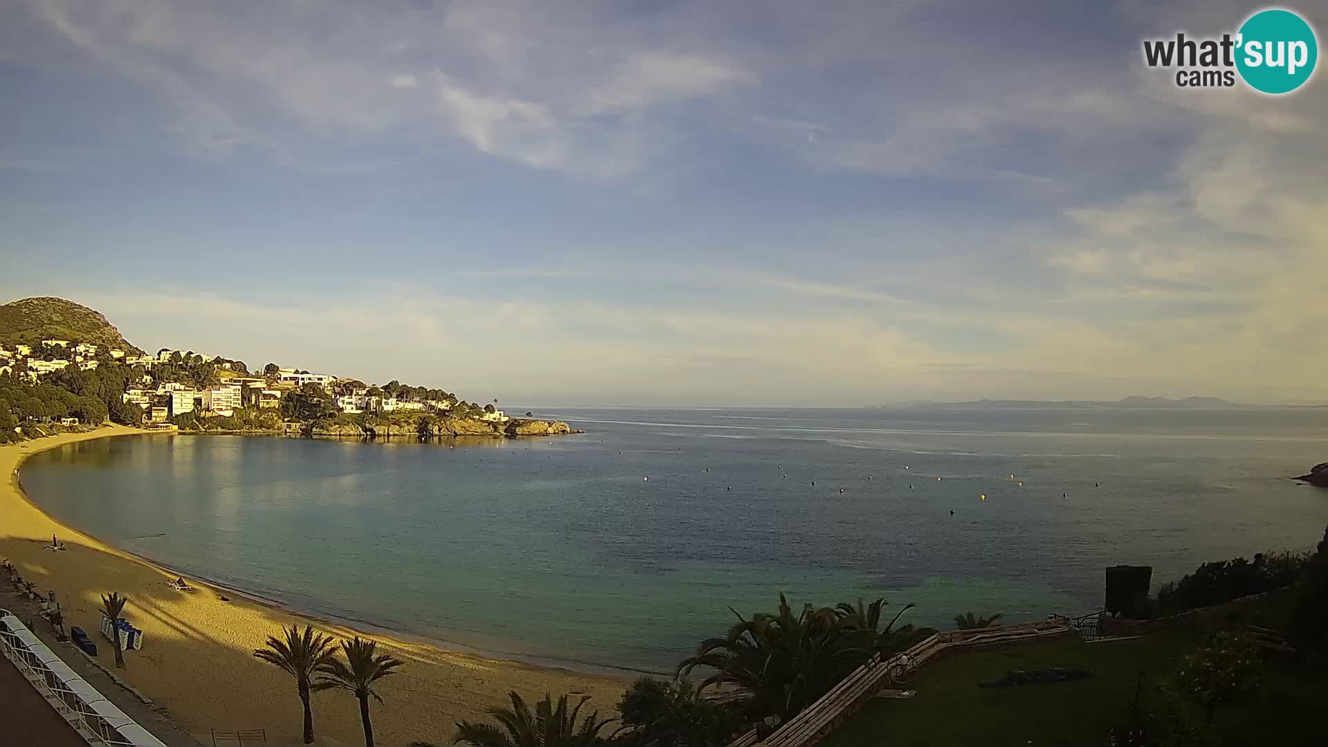 Platja de l’Almadrava Spiaggia Live Webcam Roses – Costa Brava – Spagna