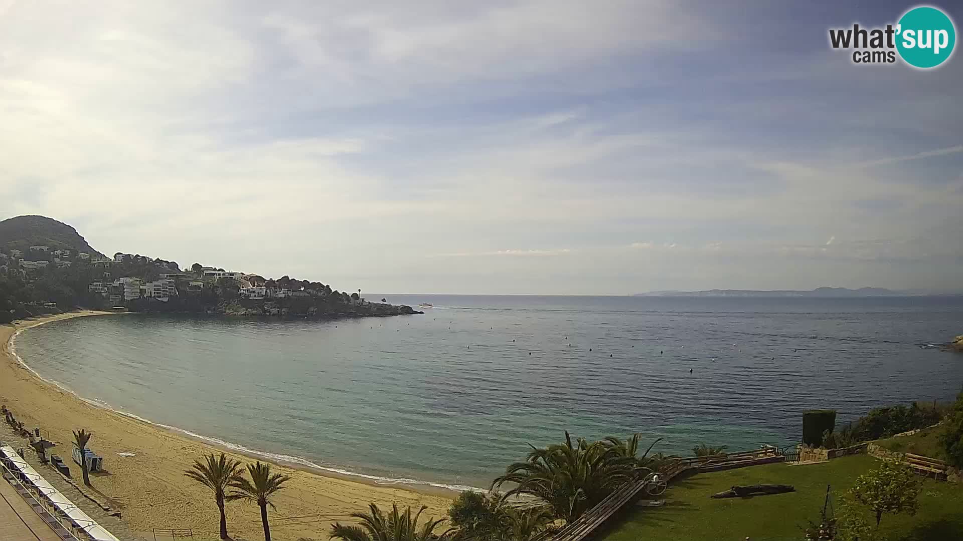 Playa de l’Almadrava camera en vivo Roses – Costa Brava – Espana