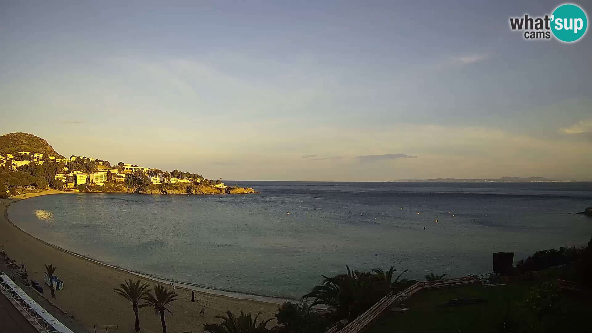 Plaža de l’Almadrava Spletna kamera Roses – Costa Brava – Španija