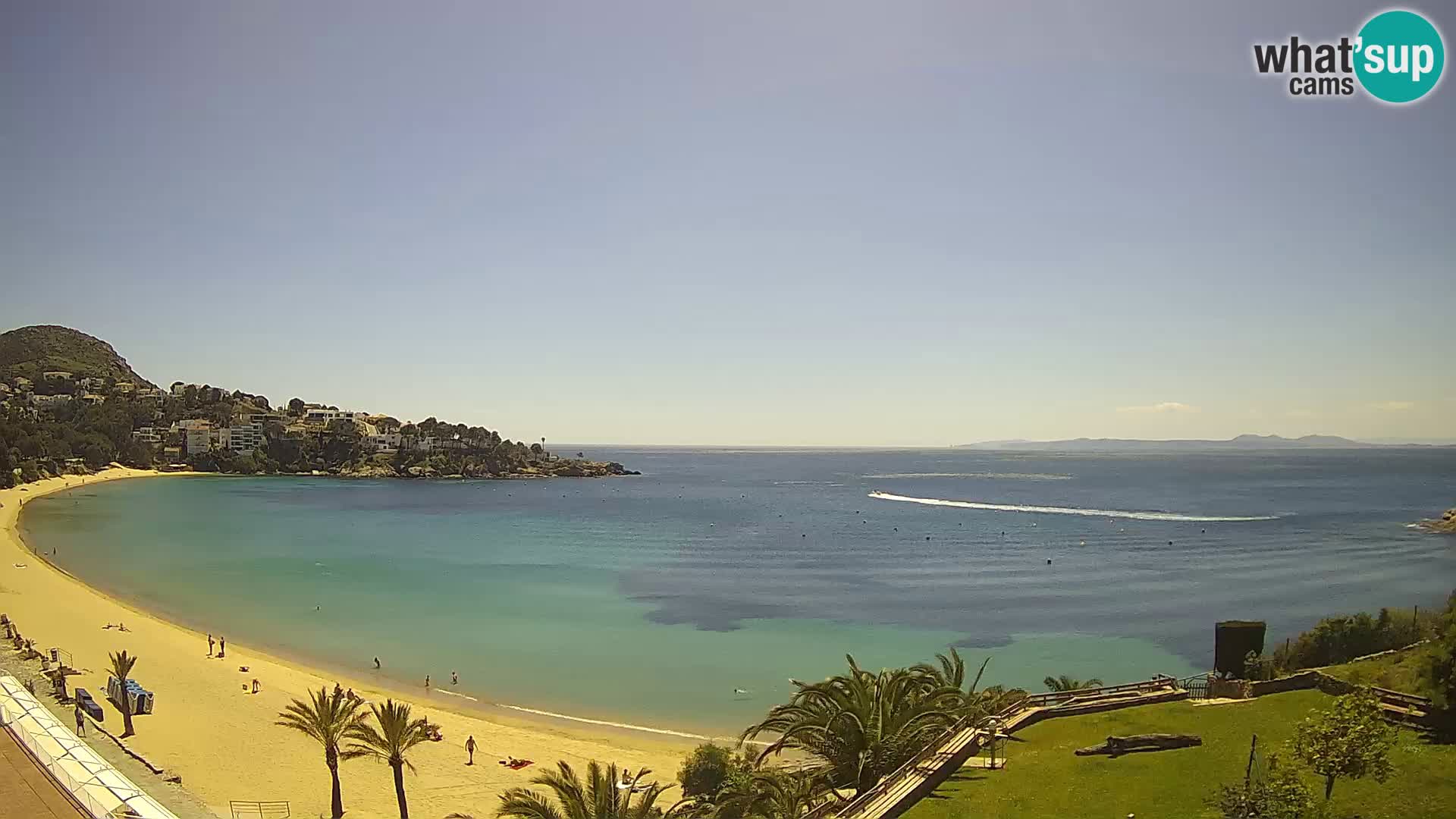 Platja de l’Almadrava Spiaggia Live Webcam Roses – Costa Brava – Spagna