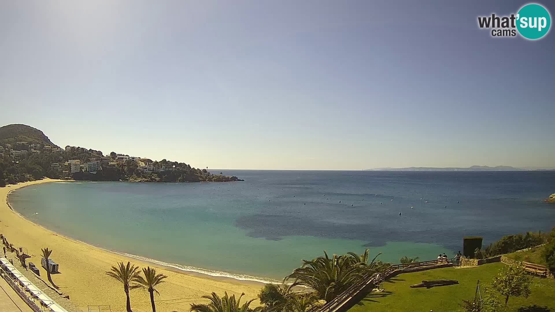 Plage de l’Almadrava Livecam Roses – Costa Brava – Espagne