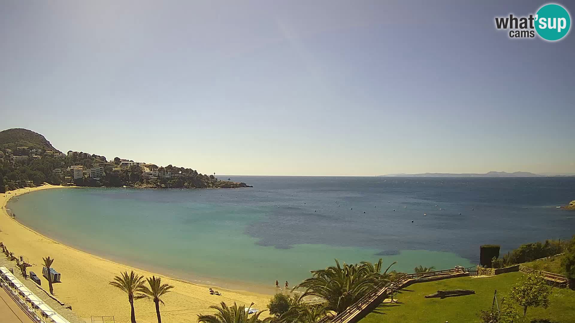 Platja de l’Almadrava Spiaggia Live Webcam Roses – Costa Brava – Spagna