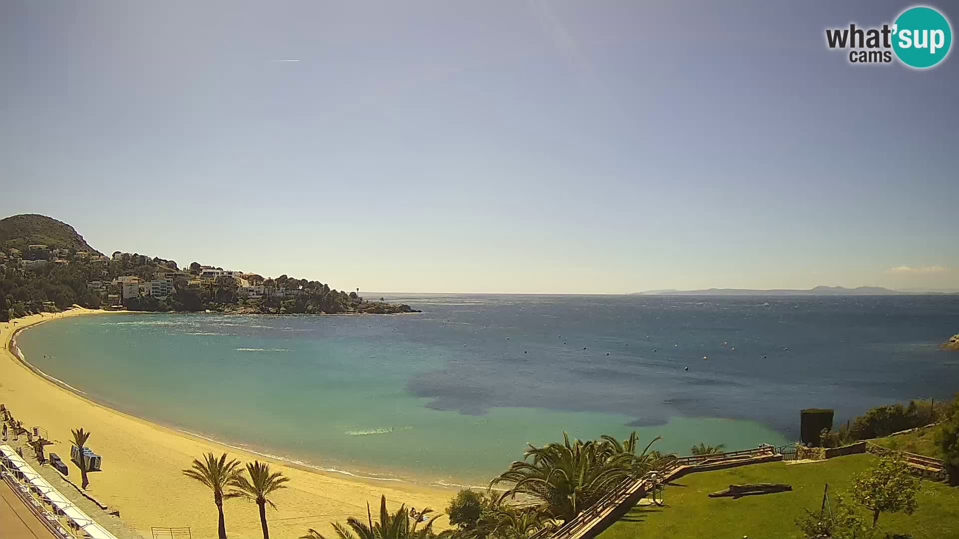 Platja de l’Almadrava Spiaggia Live Webcam Roses – Costa Brava – Spagna